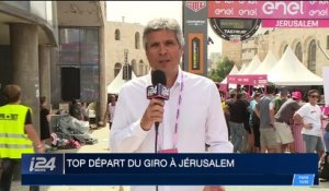 Jérusalem : lancement de la première étape du Giro 2018