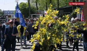 Brest. 600 personnes font la fête à Macron