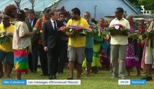 Nouvelle-Calédonie : les messages forts d'Emmanuel Macron