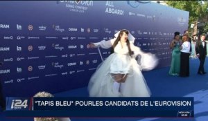 "Tapis bleu" pour les candidats de l'Eurovision