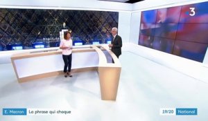 Emmanuel Macron : la phrase qui choque