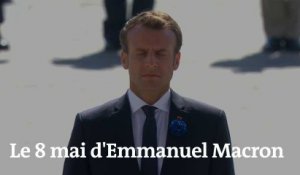 Emmanuel Macron préside les commémorations du 8 mai 1945 pour la première fois
