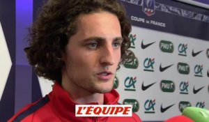 Rabiot «On a tout gagné» - Foot - CDF - PSG