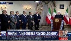 "Ces 40 dernières années, les Américains ont toujours eu une approche hostile envers l’Iran", dénonce le président Rohani