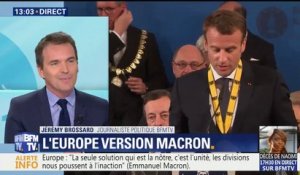 Ce qu'il faut retenir du discours de Macron sur l'Europe à Aix-la-Chapelle