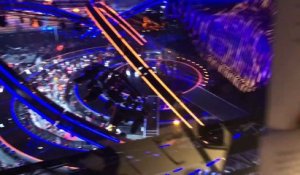 Eurovision 2018 : le debrief de Christophe Willem et André Manoukian depuis leur cabine de commentateurs