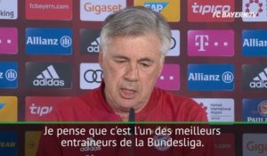 PSG - Ancelotti sur Tuchel : "L'un des meilleurs entraîneurs de la Bundesliga"
