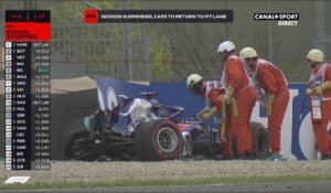 Grand Prix d'Espagne 2018 : Crash impressionnant de la Torro Rosso de Brendon Hartley