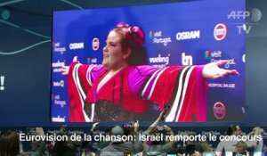 Eurovision: Israël sacré avec une chanson inspirée par #MeToo