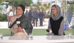 Interview de Behnaz Jafari, Marziyeh Rezaei pour Se Rokh - Cannes 2018