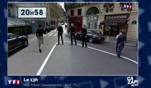 Attaque au couteau à Paris : la reconstitution en 3D  de l'intervention policière