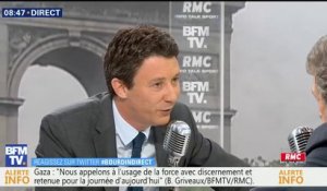 "On n'a pas attendu Laurent Wauquiez pour travailler sur la question du terrorisme", lance Benjamin Griveaux