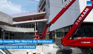 Visite du Musée Mer Marine de Bordeaux, un mois avant l'ouverture partielle