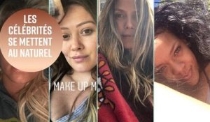 Heidi Klum adopte la mode du selfie sans maquillage