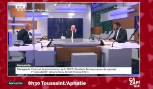 La grosse bourde de Guillaume Pépy pendant une interview en direct sur Franceinfo
