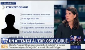 Ce que l'on sait de l'attentat à l'explosif déjoué