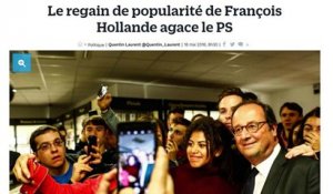 Le PS s’agace du succès de François Hollande