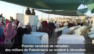 Ramadan: des Palestiniens contrôlés avant de prier à Al-Aqsa