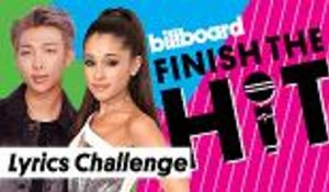 Finish The Hit: Ariana Grande, BTS Billboard Music Awards Performers Lyrics Challenge