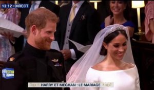 Le prince Harry et Meghan Markle échangent leur consentement