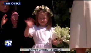 Mariage princier : la Princesse Charlotte salue la foule