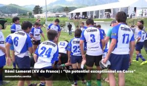 Rémi Lamerat (XV de France) : "Un potentiel exceptionnel en Corse"