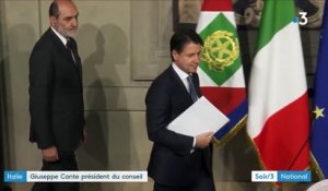 Italie : Giuseppe Conte, nouveau chef de gouvernement
