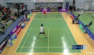 Un Coup incroyable en badminton
