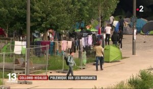 Migrants : polémique entre Gérard Collomb et Anne Hidalgo