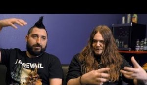 Of Mice & Men interview - Aaron and Valentino (part 1)