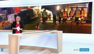 Drôme : le bilan de l'accident de bus sur l'A7