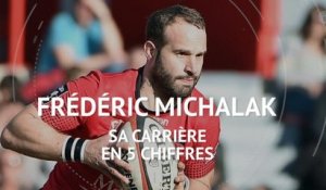 Retraite – Frédéric Michalak, sa carrière en 5 chiffres