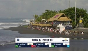 Le replay complet de la série entre G. Medina, B. Mamiya et T. Hermes (Corona Bali Protected) - Adrénaline - Surf