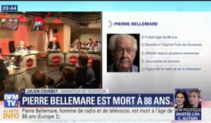 Pierre Bellemare "avait 20 ans d’avance sur tout", salue Julien Courbet sur BFMTV