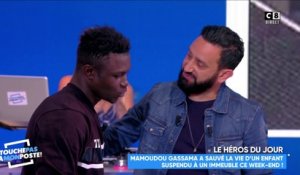 Cyril Hanouna à Mamoudou Gassama : "Vous êtes devenu un héros !"