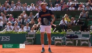 Roland-Garros 2018 : Retrouvez les plus beaux points de Del Potro/Benneteau