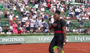 Roland-Garros : Serena Williams s'impose difficilement pour son retour à Roland-Garros !