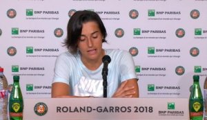 Roland-Garros - Garcia : "Un peu tendue"