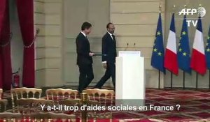 Aides sociales: réaction d'Edouard Philippe