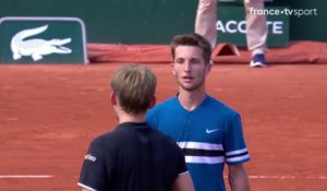 Roland-Garros : David Goffin met fin au rêve de Corentin Moutet !