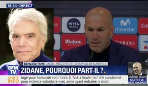 Tapie sur le départ de Zidane: "Je pense qu'il a fait le tour de son équipe", explique Bernard Tapie