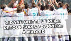 Retour sur la carrière de Zidane au Real Madrid