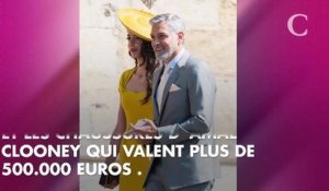 PHOTOS. Amal Clooney : le prix exorbitant de son look au mariage de Meghan et Harry