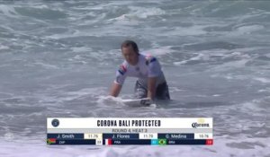 Les meilleurs moments de la série de J. Florès, J. Smith et G. Medina (Corona Bali Protected, round 4) - Adrénaline - Surf