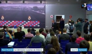 Real Madrid : la démission surprise de Zidane