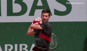 Roland-Garros 2018 : Le revers retrouvé de Novak Djokovic !