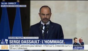Edouard Philippe, rend hommage à Serge Dassault: "Il restera une grand figure éminemment moderne de notre excellence industrielle"