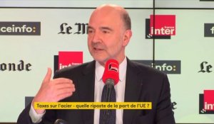 Pierre Moscovici : "Les États-Unis se sont lancés dans une approche unilatérale et hostile"