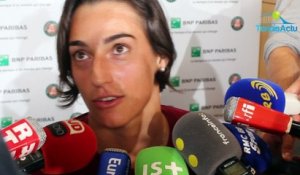 Roland-Garros 2018 - Caroline Garcia : Kerber, Roland-Garros, le public : "J'essaye d'en profiter un maximun"