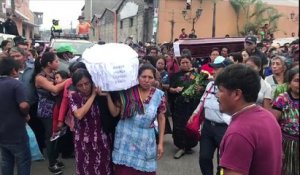 Guatemala: Procession funéraire pour les victimes de l'éruption